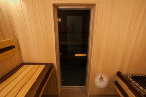 Стеклянная дверь doorwood (бронза)